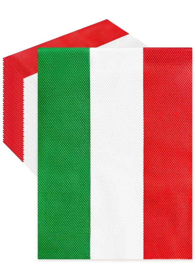 Geodurn 50 Pieces Italy Flag Paper Napkins, Italian Disposable Cocktail Napkins for National Day, Italian-Themed Party, Sports Soccer Matches, Patriotic Holiday, Dinner Table, and Festival Table Decorations - Image 1